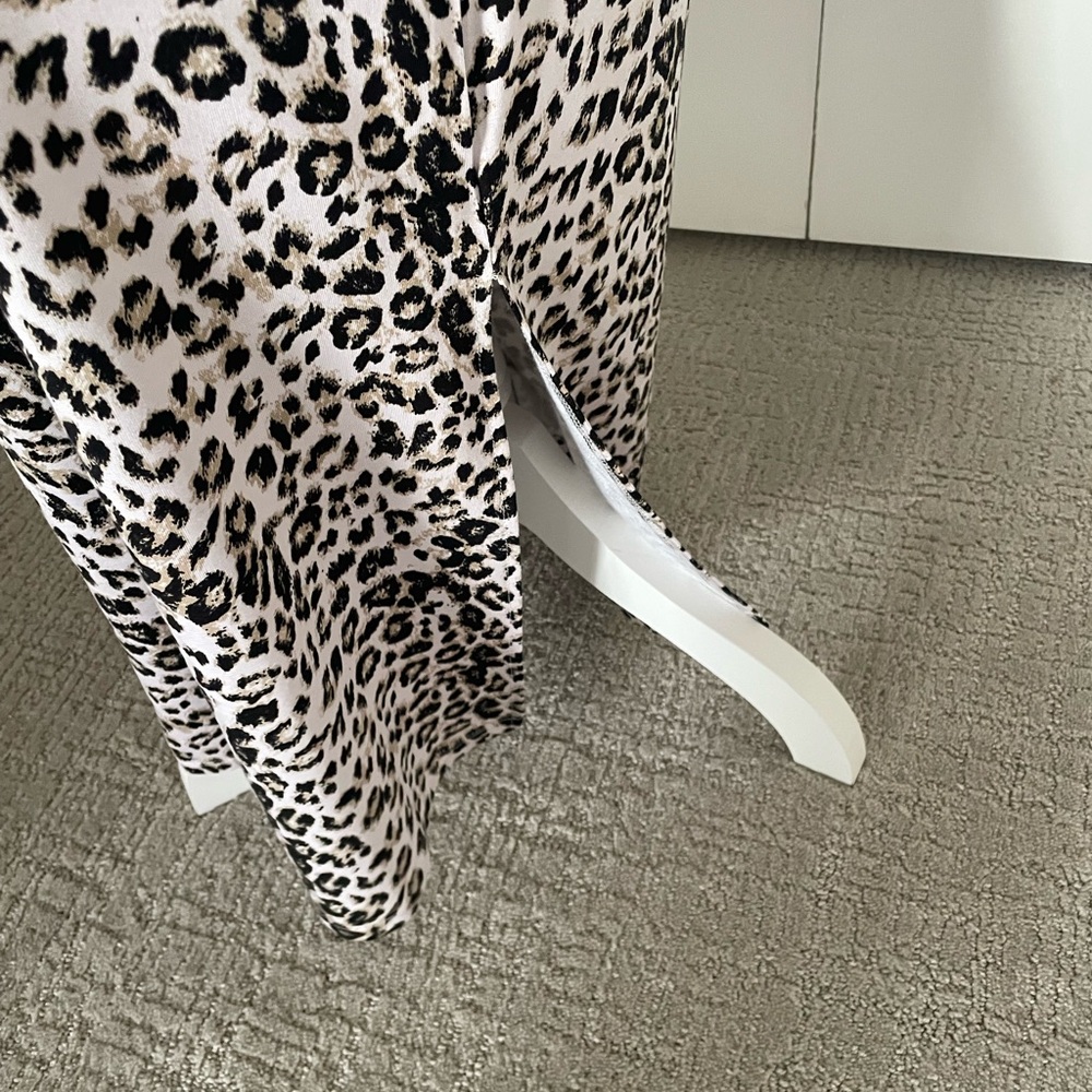 Animal Print Casual Sheath Maxi Dress - Picture 2 of 6